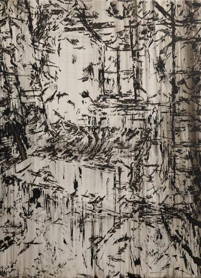 Steven Baelen - 30.06.16, 2025, Oil on canvas, 110x 80cm