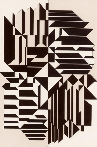 Victor Vasarely, Geminorum, 1956