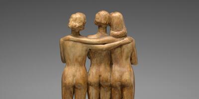 Constant Permeke, De drie Gratiën, 1949, fotograaf Cedric Verhelst