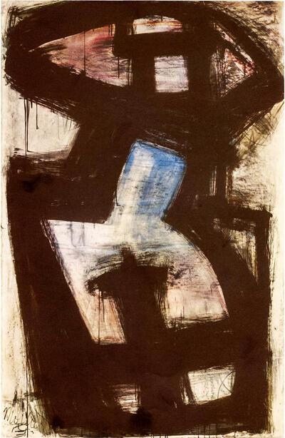 Antoine Mortier, Gekleurde transpositie, 1952