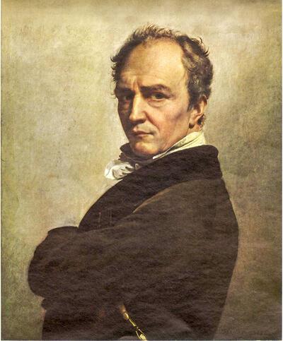 François-Joseph Navez, Zelfportret, 1826