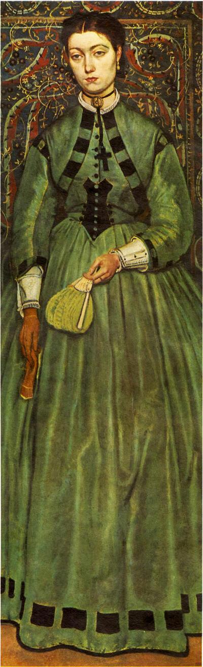 Henri Leys, Lucie Leys, dochter van de schilder 