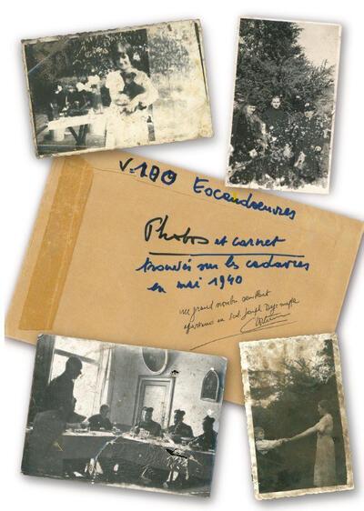 Souvenirs van de oorlogsslachtoffers bij de ramp in Escaudoeuvres (FR) [BE/942855/1723/2164]