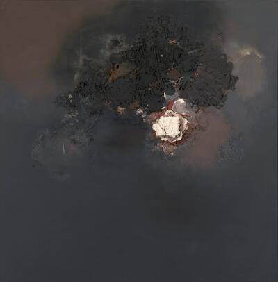 Luis Feito (1929 – 2021), Schilderij 104, Olieverf en gemengde technieken op doek, 1958 