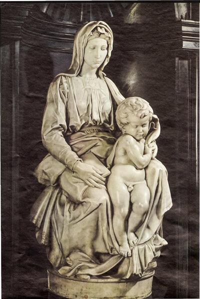 Michelangelo Buonarotti, De Madonna met het Kind 