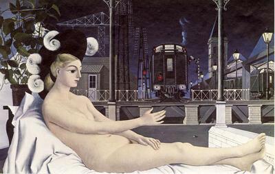 Paul Delvaux, Het IJzertijdperk, 1951