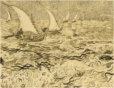 Vincent van Gogh, Marine, 1888