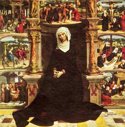 Adriaan lsenbrandt, Madonna der Zeven Smarten 