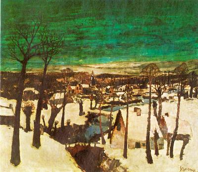 Albert Saverijs, Winter in Vlaanderen