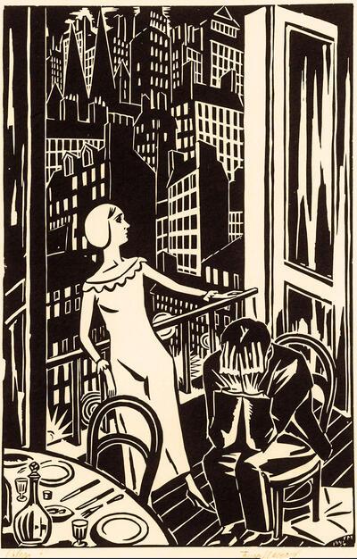 Frans Masereel, Spleen, 1924