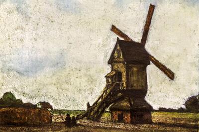 Jakob Smits, Molen in de Kempen, 1923