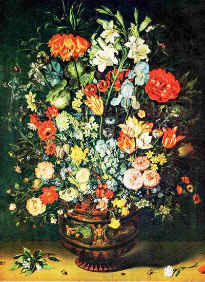 Jan Brueghel de Fluwelen, Bloemen in een vaas