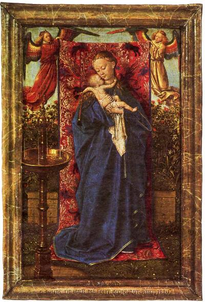 Jan van Eyck, De Madonna bij de Fontein
