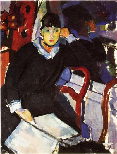 Rik Wouters, Zittende vrouw