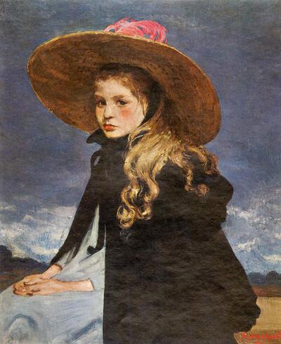 Henri Evenepoel, Henriette met de grote hoed 