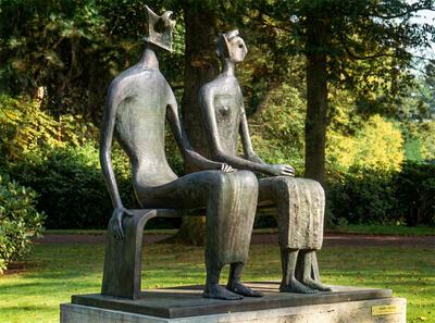 Henry Moore, Koning en Koningin, 1952-53 