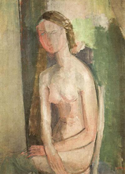 Hippolyte Daeye, Naakt