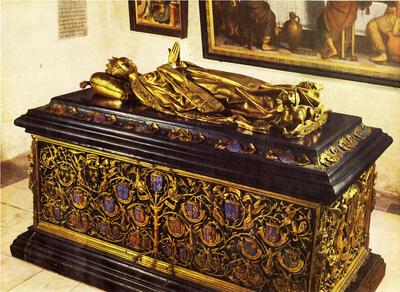 Jan Borman, Reinier van Thienen, Praalgraf van Maria van Bourgondië, 1491 