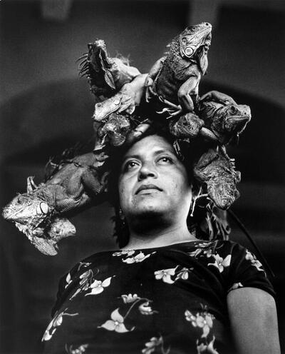 Nuestra Señora de las Iguanas, Juchitán, Oaxaca, Mexiko, 1979 © Graciela Iturbide