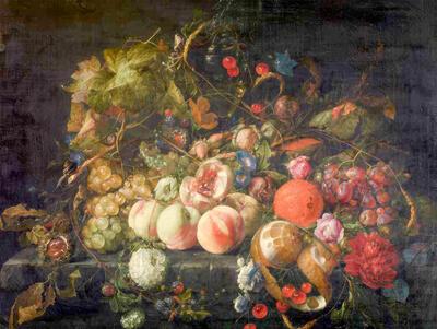 Cornelis de Heem, Vruchtenstilleven, ca. 1670