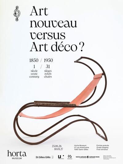Art nouveau versus Art Deco? 1850-1950 - Een eeuw in 31 zetels