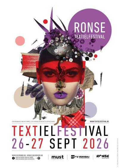 Affiche Textielfestival Ronse