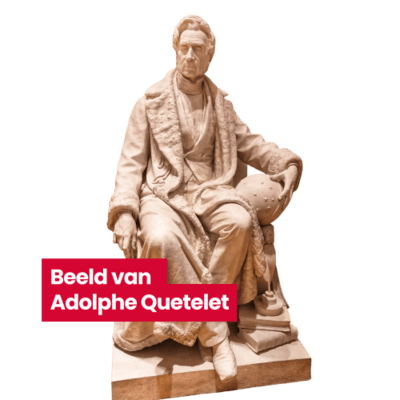 Beeld van Adolphe Quetelet