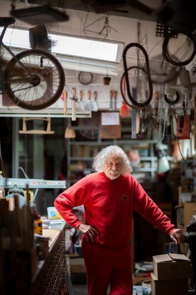 Camiel Van Breedam in zijn atelier