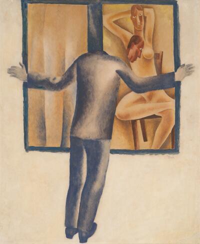 Frits Van den Berghe, De onbeschaamde, 1924, privéverzameling ©CedricVerhelst