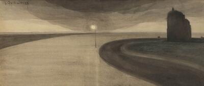 Léon Spilliaert, La digue, 1907, private collection jpg