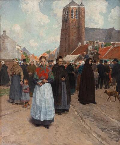 L.R. Van Leemputten - Jaarmarkt te Balen
