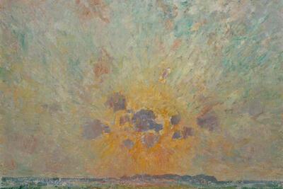 Emile Claus, Zonnegloed, 1905. Collectie Museum Dhondt-Dhaenens