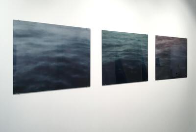 Sarah De Vos, Eglomise Series - Sunset