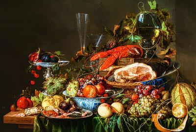 Jan Davidz. de Heem: Stilleven