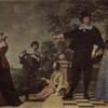 Jacob van Oost de Oude Portret van een Brugse familie