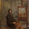 James Ensor,  Ensor vóór zijn schildersezel