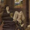 Petrus Christus - De schenkster met de Heilige Elisabeth