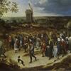 Pieter Bruegel, de Oude?, De bruiloftsstoet