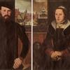 Pieter Pourbus - Portret van Jan Fernaguut en portret van zijn echtgenote