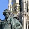 Rubens standbeeld Groenplaats Antwerpen - Bron: Wikipedia