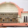 Eén van de binnenzijden van het kurkmodel van het Pantheon na restauratie Foto: Koninklijk Instituut voor het Kunstpatrimonium, Brussel