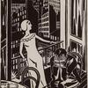Frans Masereel, Spleen, Houtsnede,