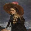 Henri Evenepoel, Henriette met de grote hoed, Olieverf op doek