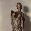 Meester van de H. Lucia, H. Lucia, Gepolychromeerd houten beeld,