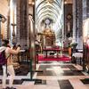 Sint-Jacobskerk, De twee luiken zijn nu zo opgesteld dat men op beide zijden zowel de werken van Michiel Coxcie als die van Jan Van Cleef kan bekijken