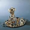 Philippe Wolfers (ontwerp) en Wolfers Frères (productie), Theeservies met zilver en ivoor ‘Gioconda’, ca. 1924-1942 DESIGN MUSEUM, GENT