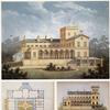 Hotel Cluysenaar. 1838-1839. Voorgevel, tekening van J.-P. Cluysenaar . Brussel, Stadsarchief, pp. 1935 119. 