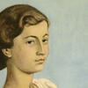 Léon Spilliaert, Portret van Mejuffrouw Simonne Kremer, 1937, potlood, aquarel en gouache op papier, 615 x 492 mm Mu.ZEE, Oostende