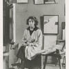 Marthe Donas in haar atelier, rue du Départ 26, Parijs, 1920, MARTHE DONAS FOUNDATION, GENT