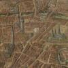 Anoniem, Panoramisch gezicht op Gent Cartografische collectie